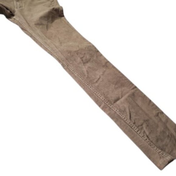 Zadig & Voltaire brown corduroy slim straight pants size 36 - Picture 6 of 12
